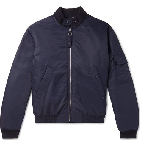 burberry bomber jacket mens